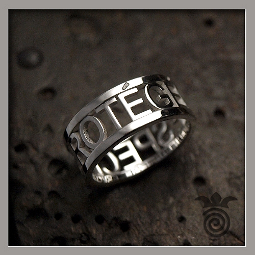 Anneau-personnalis�-argent-espec-protegee-bague-alliance.fr