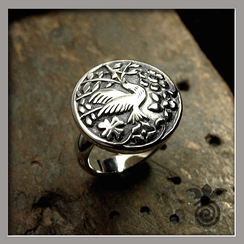Bague Oiseau en Argent